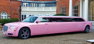 Pink Limo Hire Kent